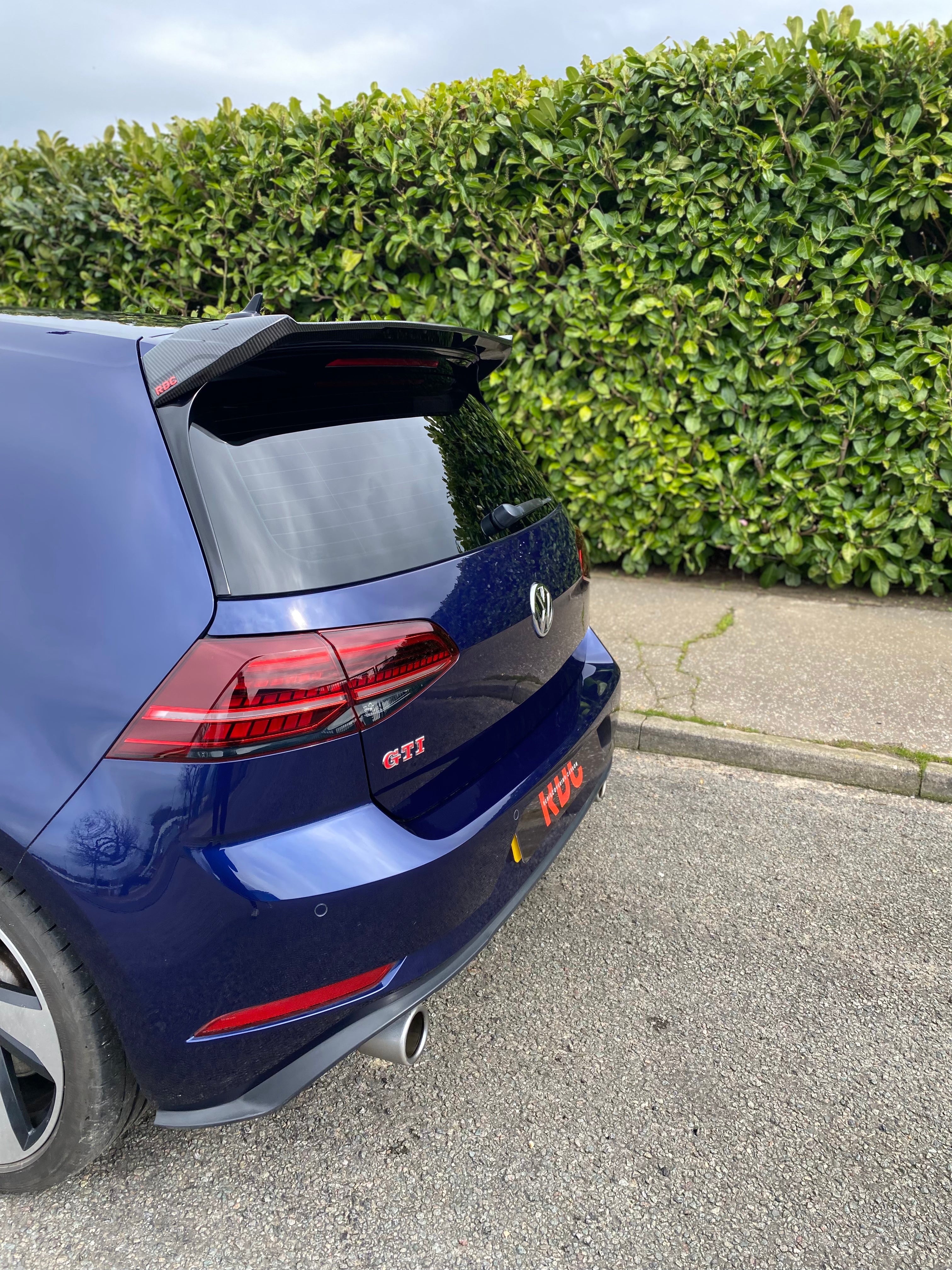 Carbon Fibre Spoiler for Volkswagen Golf R, GTI, GTD MK7 MK7.5
