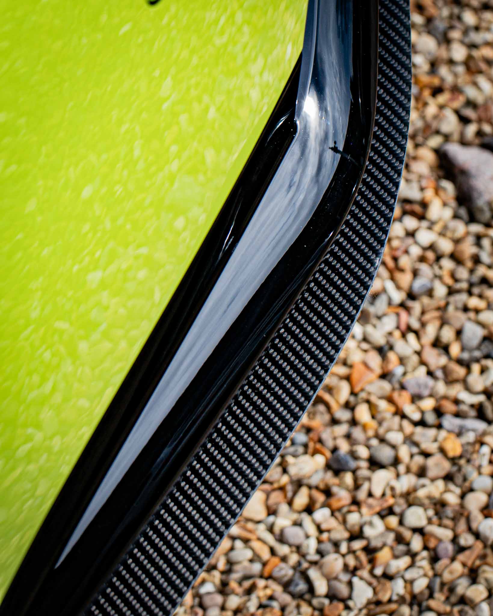 CARBON FIBRE REAR BUMPER CANARDS
