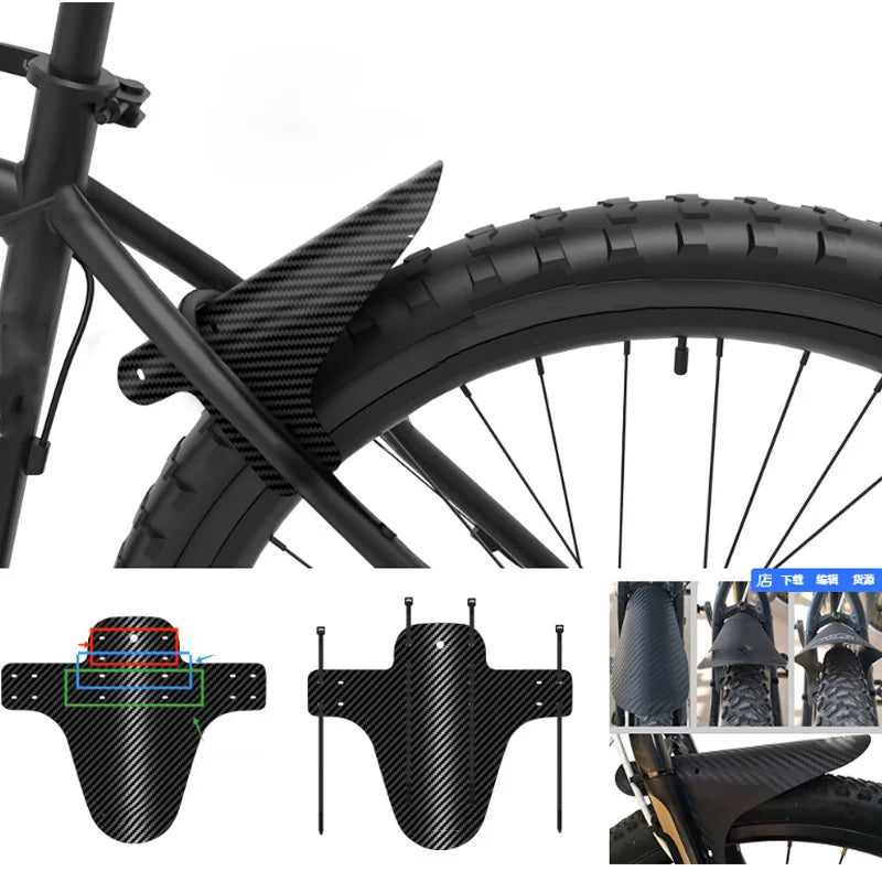 Carbon Bicycle Fender Guard