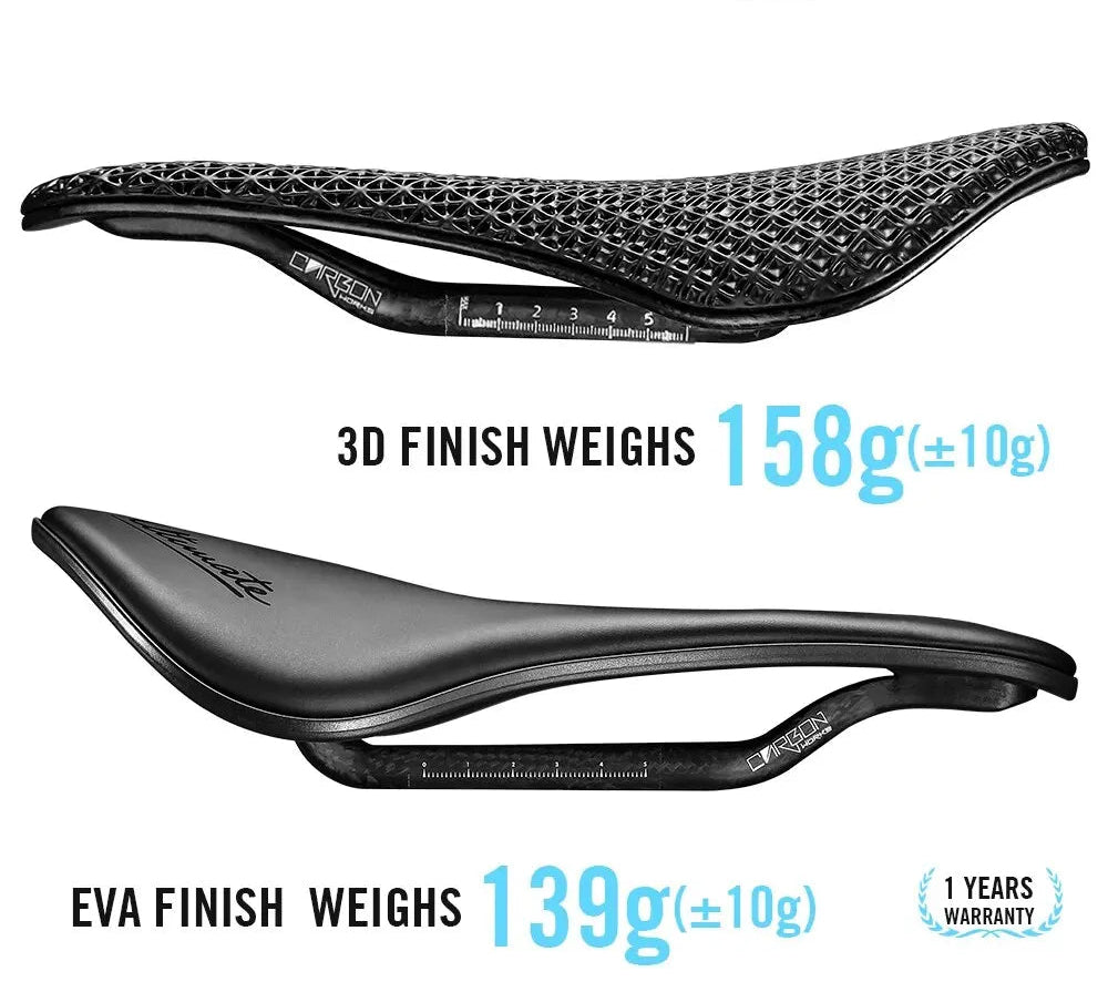 Carbon Reinforced Bicycle Saddle
