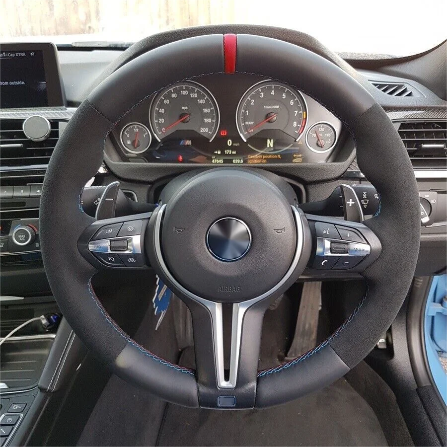 Half Alcantara Leather M-Sport Steering Wheel