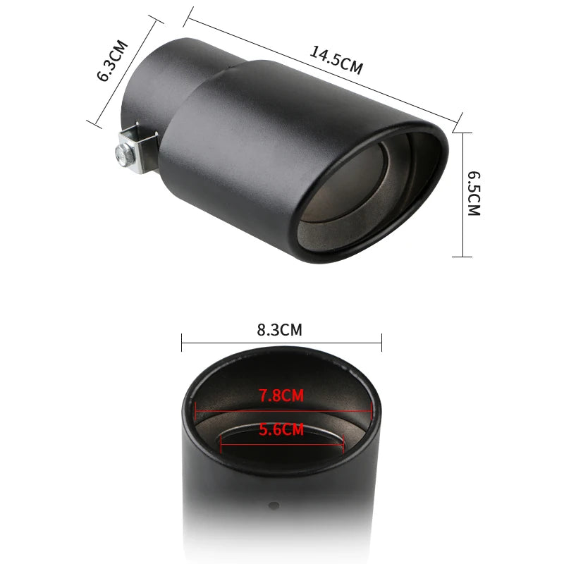 2.5" Inch Exhaust Tip