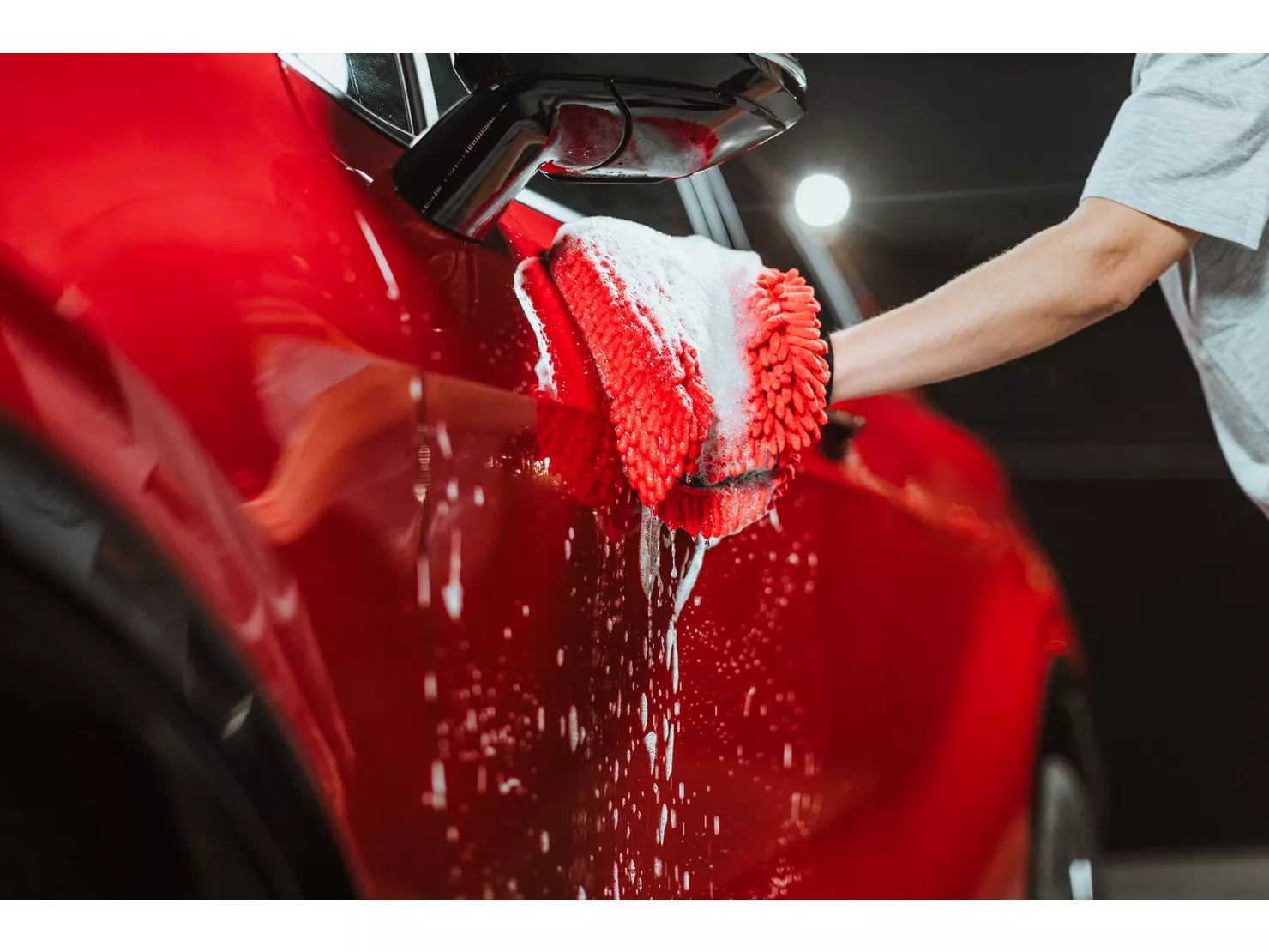 Autoglym Microfibre Noodle Wash Mitt