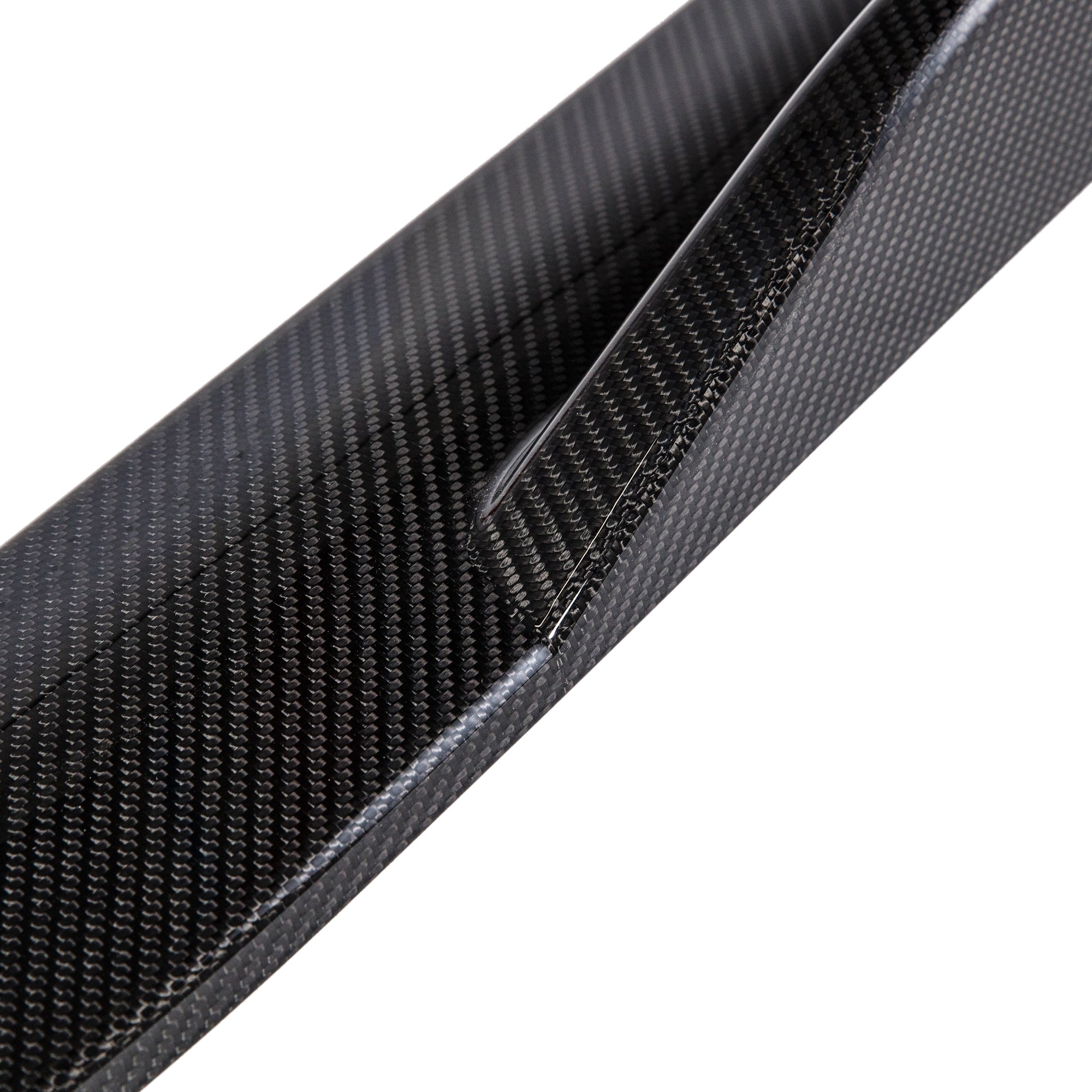 V2 Side Skirts Carbon Fibre (With Flick) for Volkswagen Golf R MK7 MK7.5