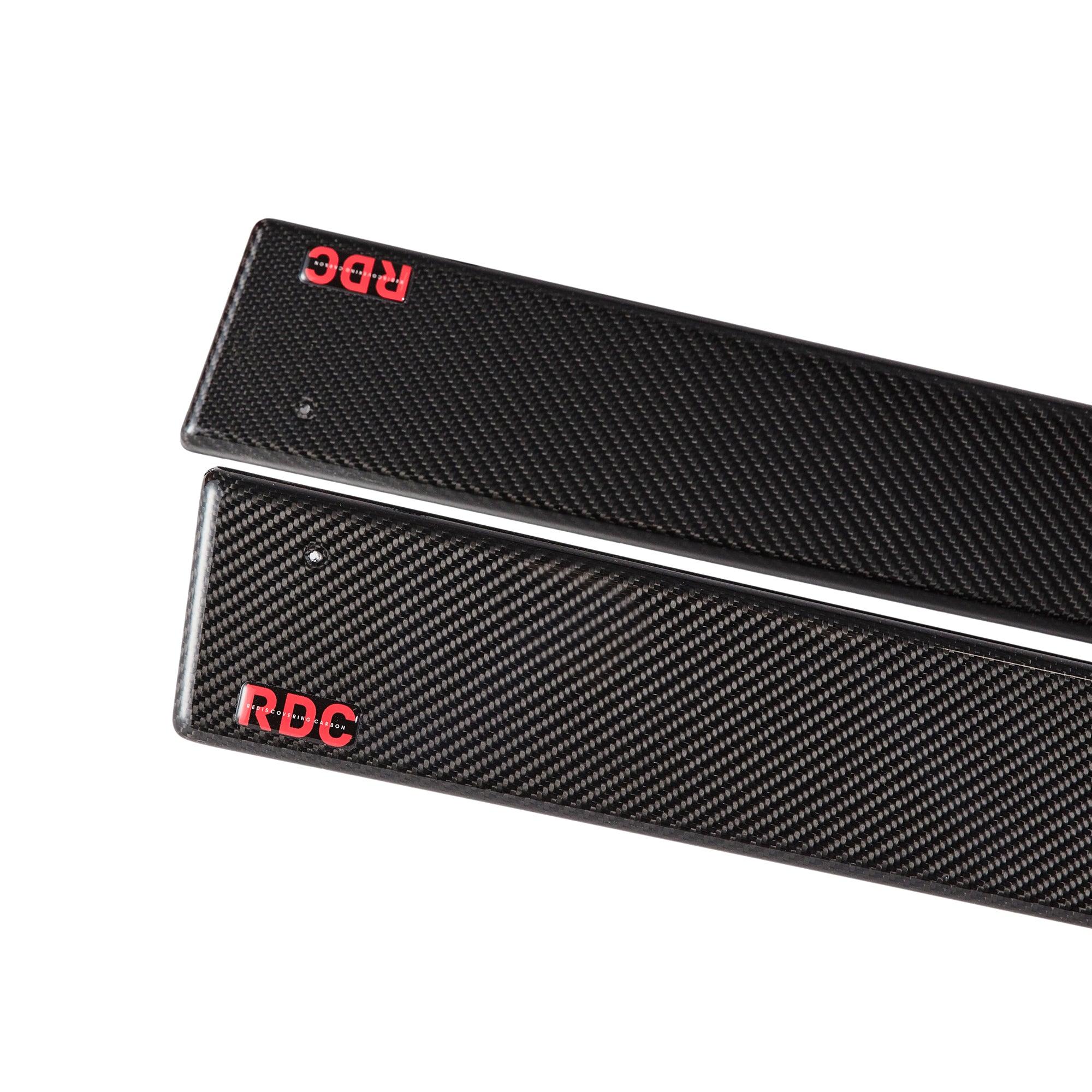 V1 Side Skirts Carbon Fibre (Flat Side Skirts) for Volkswagen Golf R MK7 MK7.5