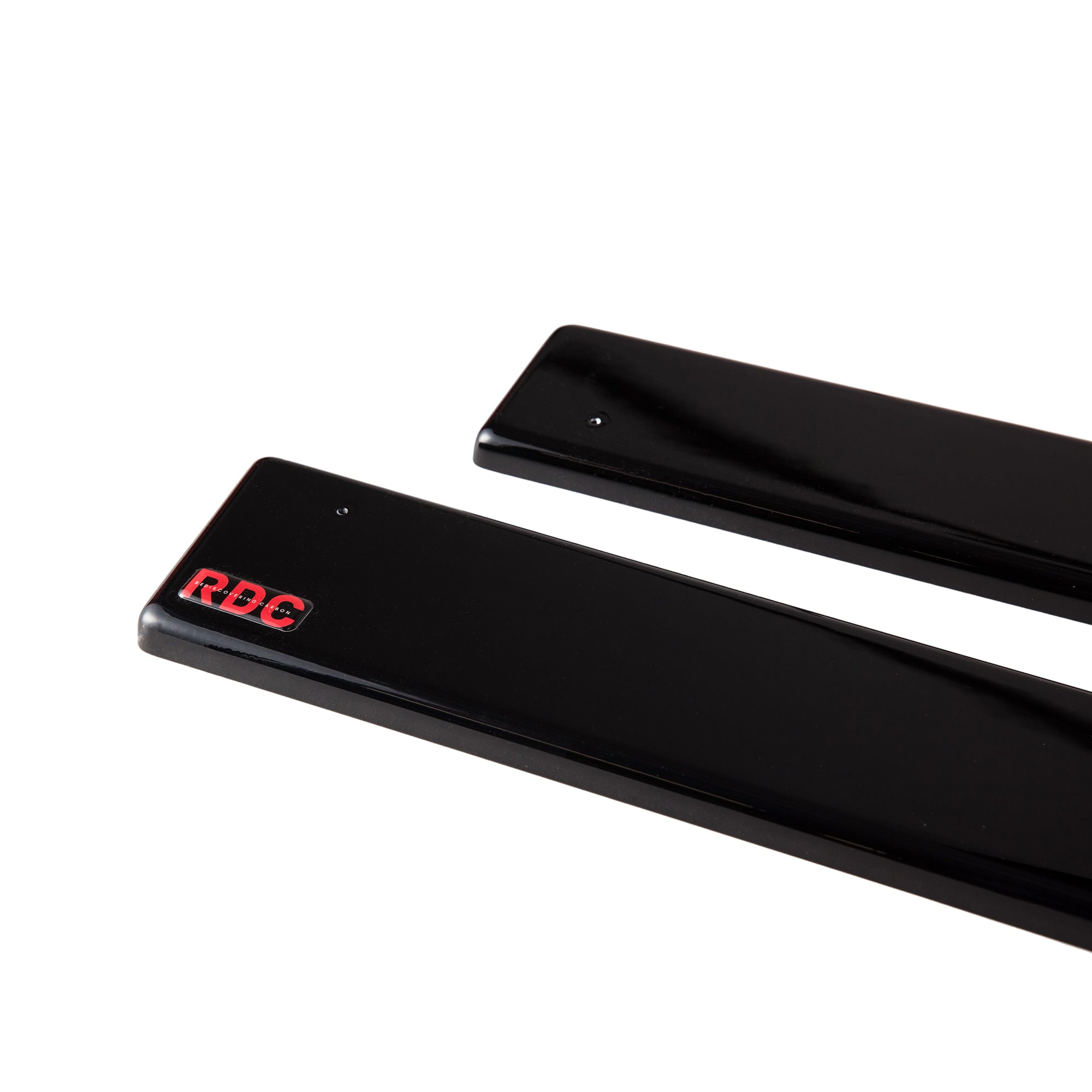 V1 Side Skirts Gloss 'Black Line' Carbon Fibre (Flat Side Skirts) for Ford Focus MK3 RS/ST