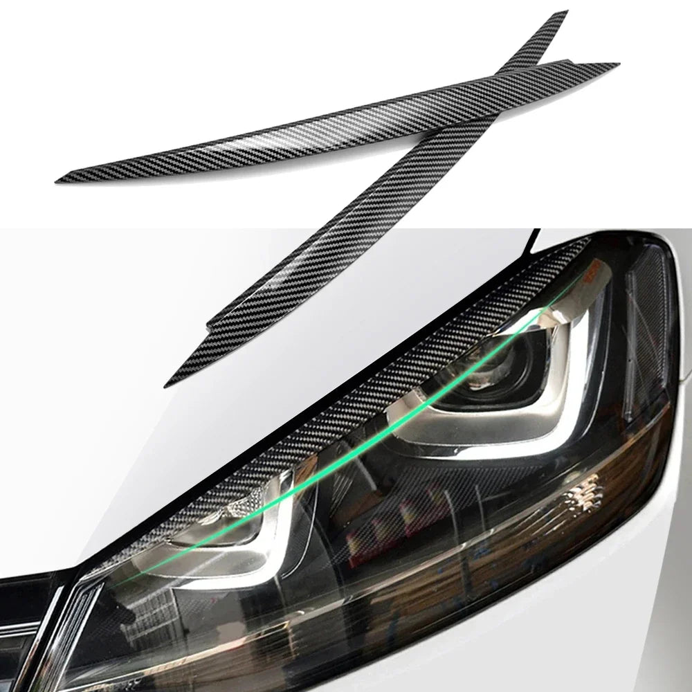 VW Golf MK7 Headlight Eyebrow Covers