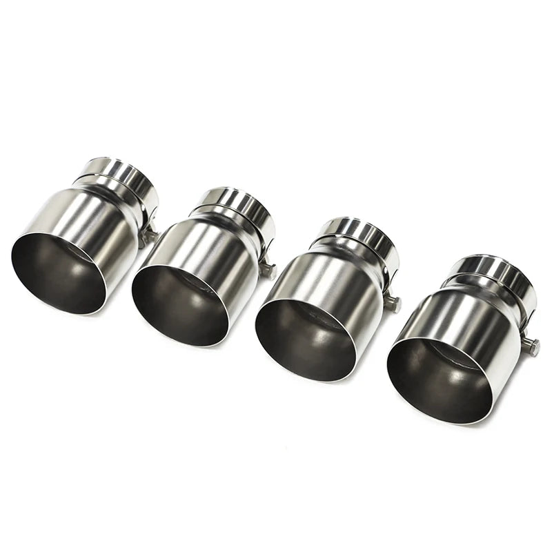 Stainless Steel Exhaust Tips x4